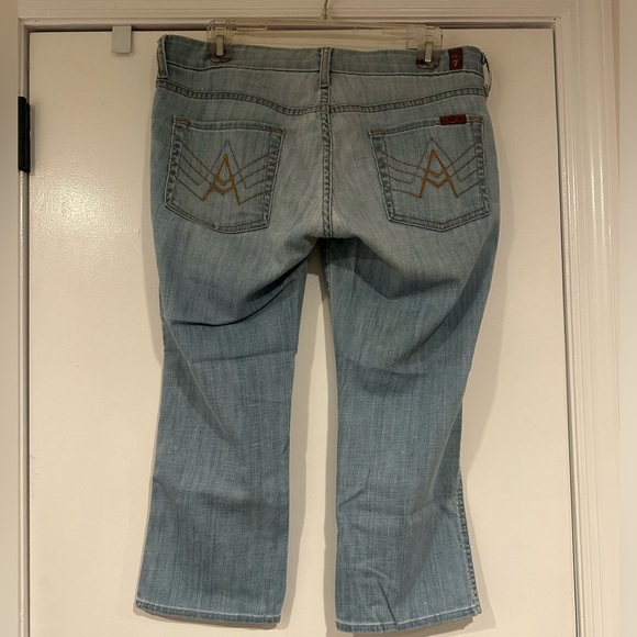 7 for All Mankind cropped slim cropped jeans - Picture 2 of 6